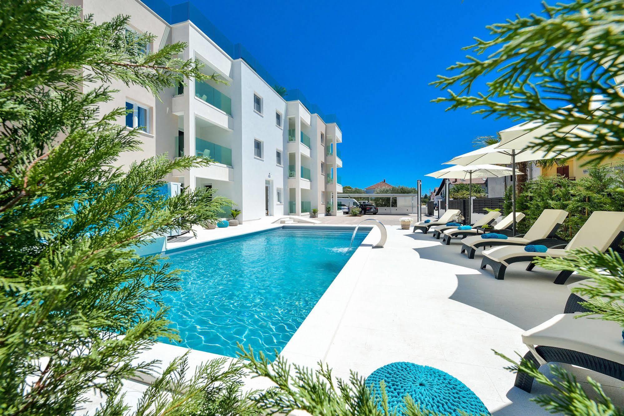 Luxury Apartment 1 Villa Arta Bibinje Luaran gambar